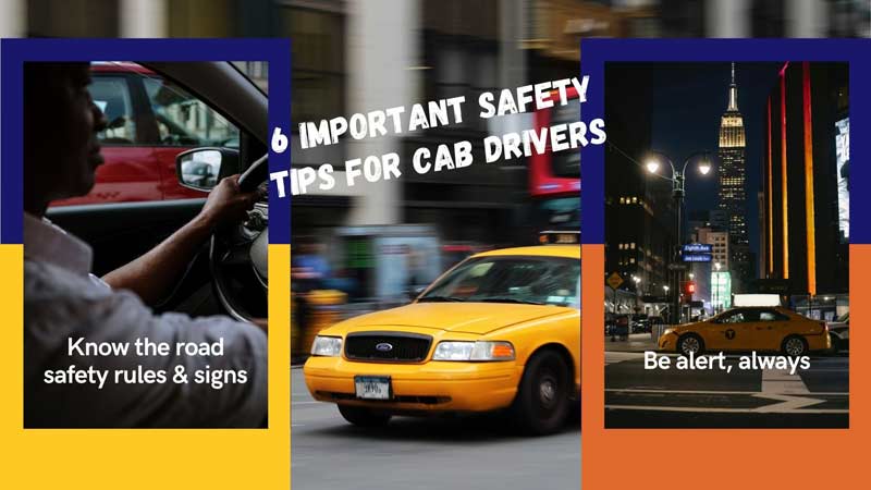 6 Important Safety Tips for Cab Drivers