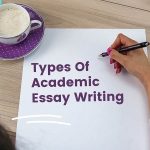 Types Of Academic Essay Writing