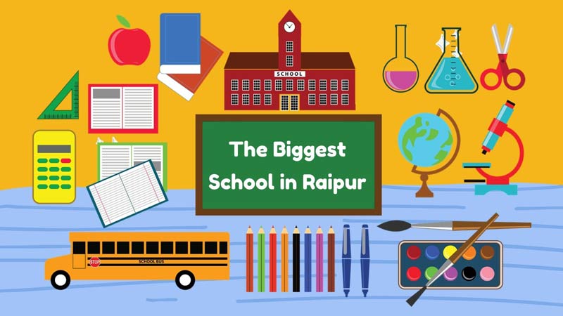 The Biggest School in Raipur