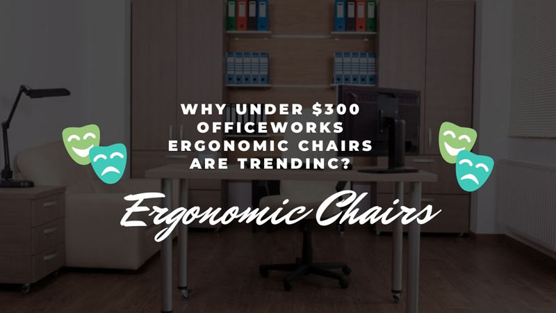 Why Under $300 Officeworks Ergonomic Chairs Are Trending?