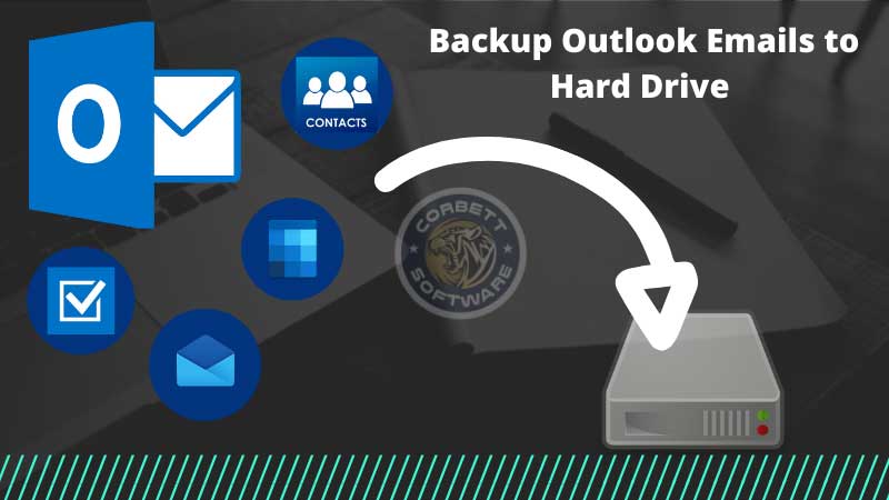 How to Save Outlook Emails to Hard Drive Manually and Automatically