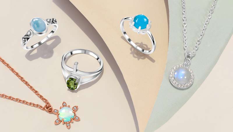 Gemstone Silver Jewelry: Add more color to your life