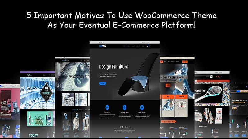 5 Important Motives To Use WooCommerce Theme As Your Eventual E-Commerce Platform!