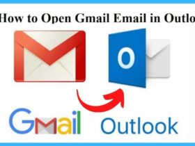 How to Open Gmail Email in Outlook?