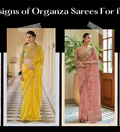 Trending Designs of Organza Sarees For flawless Look